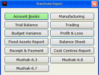 Branchwise-menu