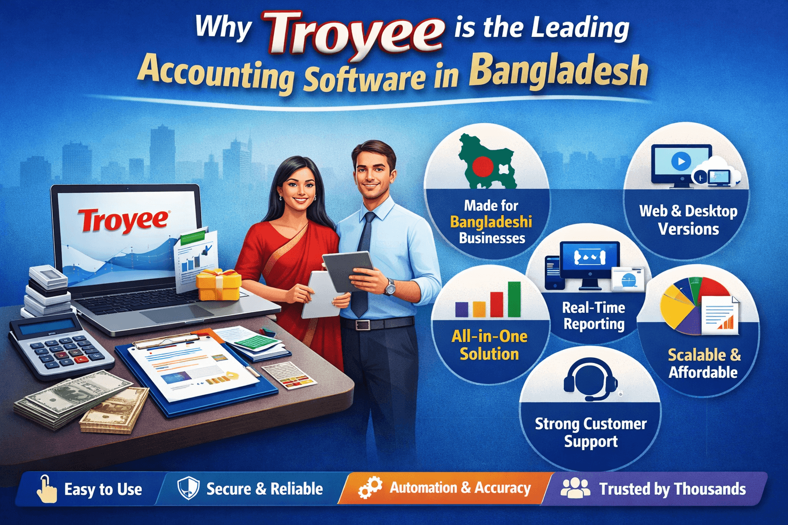 Read more about the article Why Troyee is the Leading Accounting Software in Bangladesh